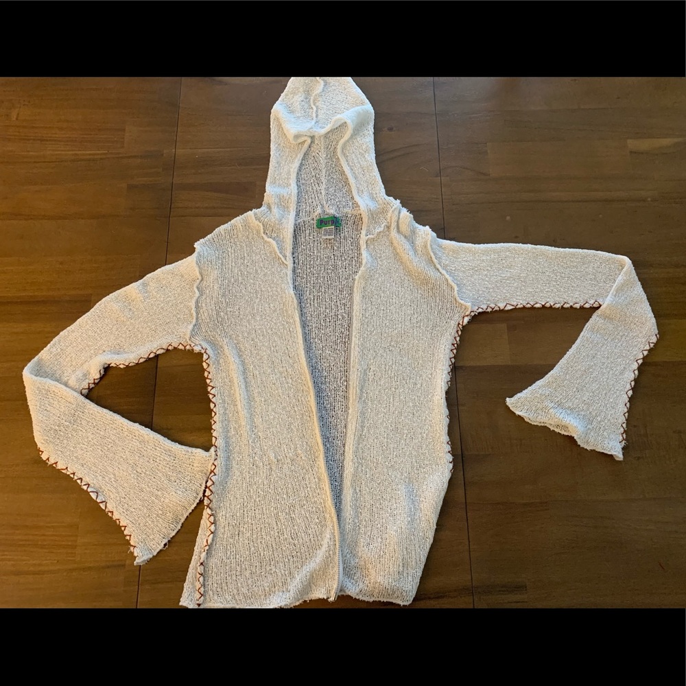 Boho Zip-up Sweater